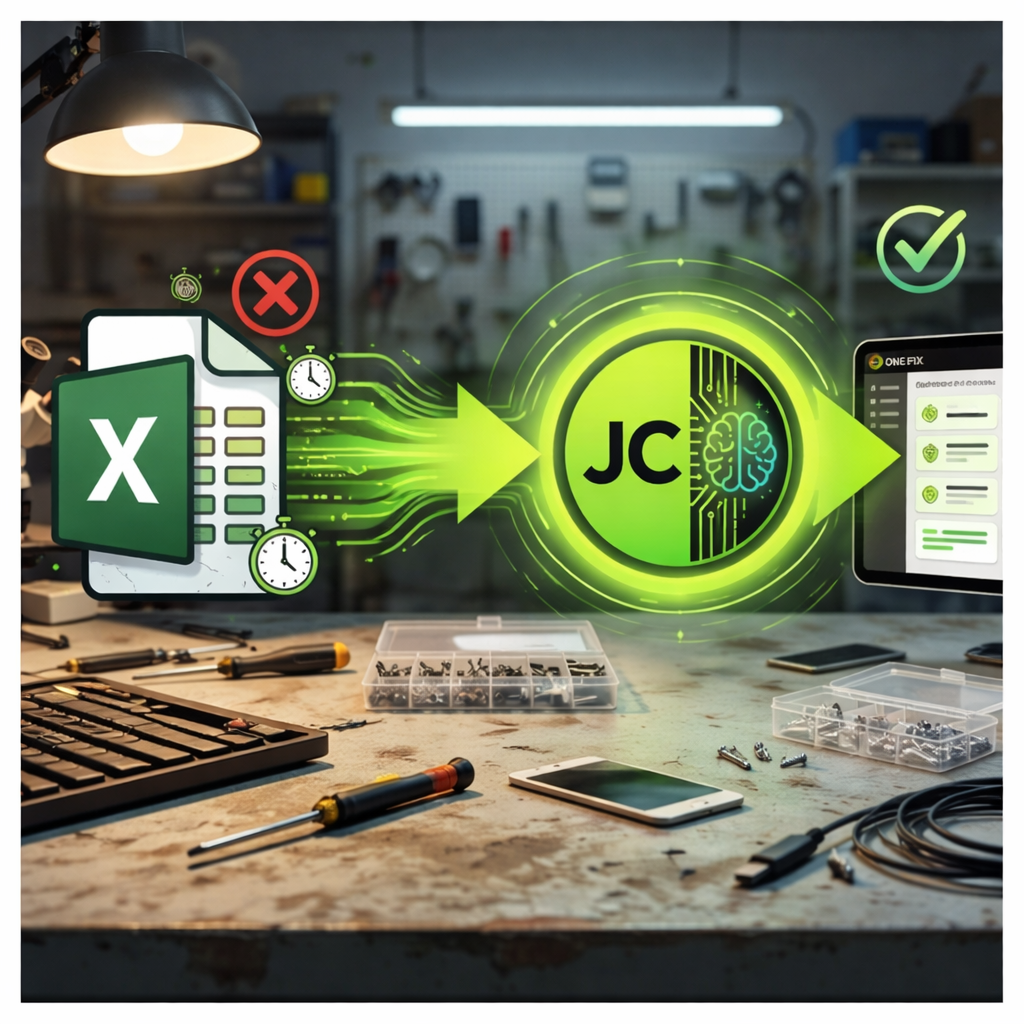 Transformación mágica: de Excel caótico a sistema organizado con IA